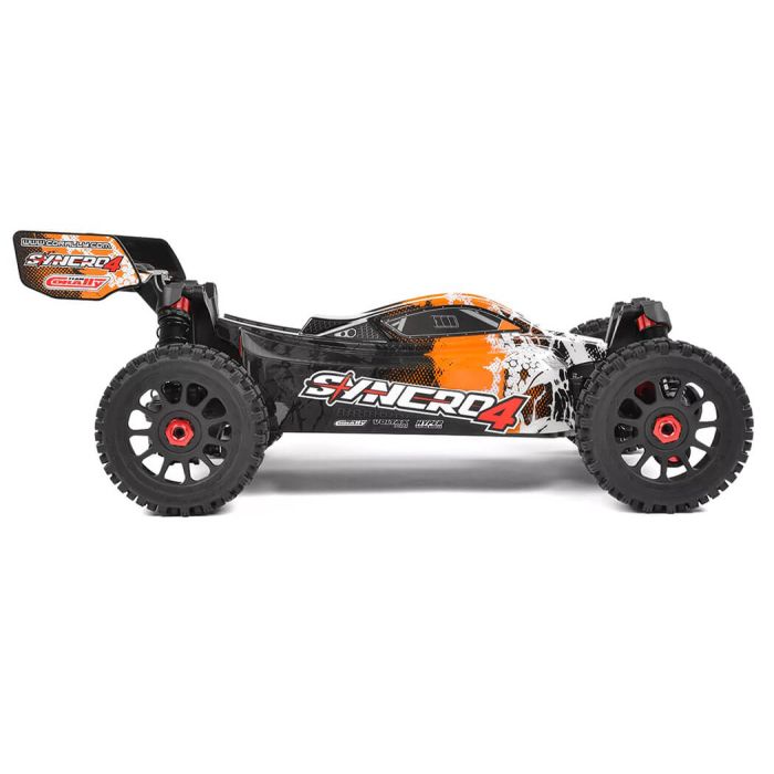 Corally Syncro-4 Brushless 4S Basher RC Buggy ARTR (no Batt/Cgr) - Orange