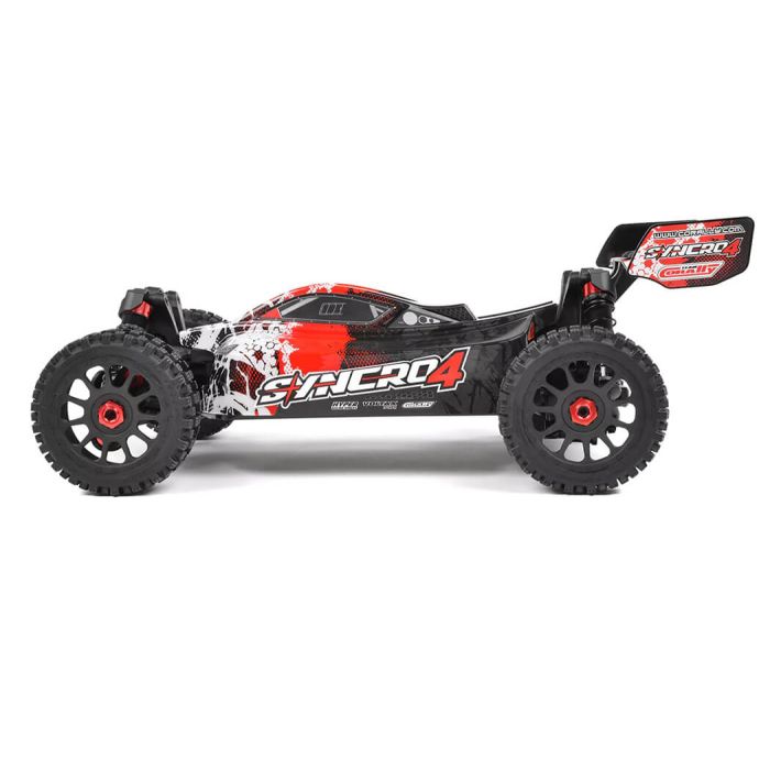 Corally Syncro-4 Brushless 4S Basher RC Buggy ARTR (no Batt/Cgr) - Red