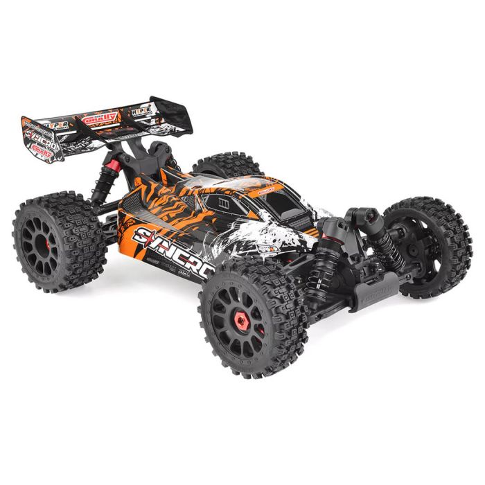 Corally Syncro-2 1/8 Brushless 3-4S 2WD RC Buggy ARTR (no Batt/Cgr) - Orange