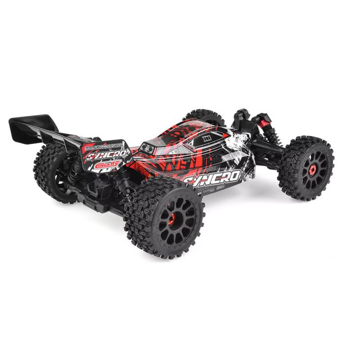 Corally Syncro-2 1/8 Brushless 3-4S 2WD RC Buggy ARTR (no Batt/Cgr) - Red