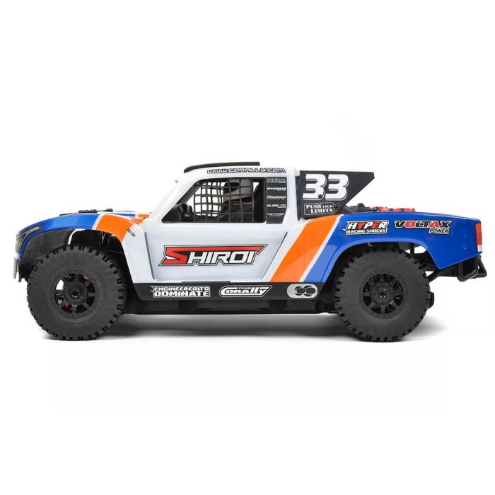 Corally Shiroi XP6 Roller Short Course RC Truck Rolling Chassis - Blue