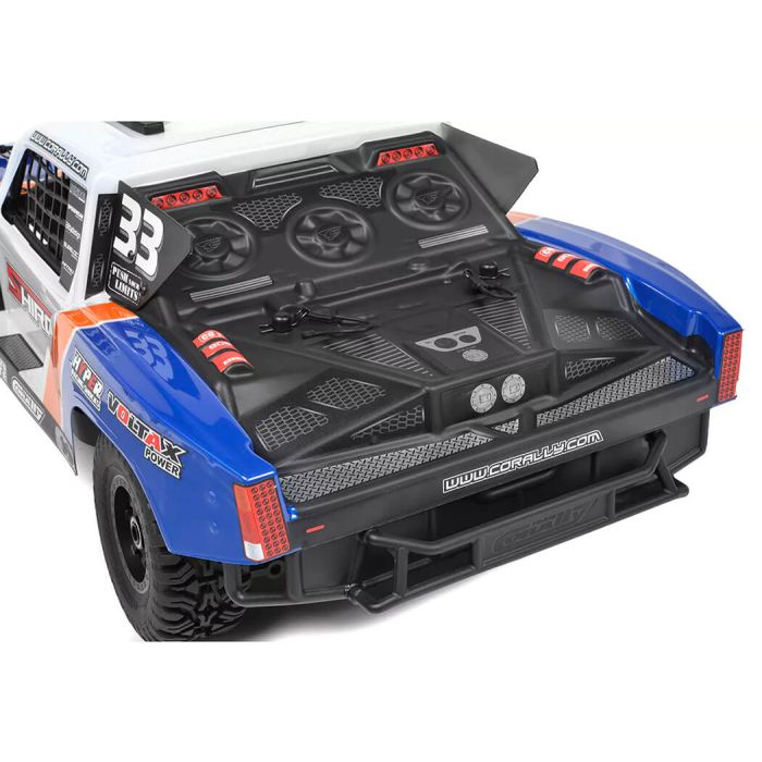 Corally Shiroi XP6 Roller Short Course RC Truck Rolling Chassis - Blue