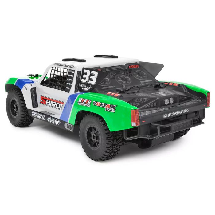 Corally Shiroi XP6 Roller Short Course RC Truck Rolling Chassis - Green