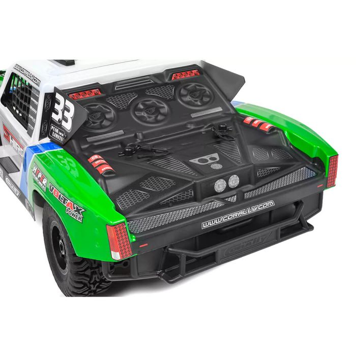 Corally Shiroi XP6 Roller Short Course RC Truck Rolling Chassis - Green