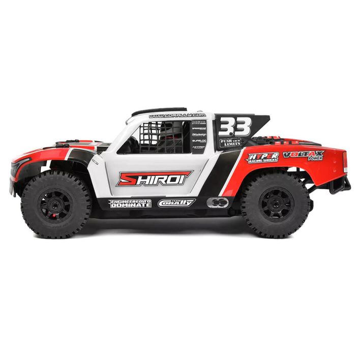 Corally Shiroi XP6 Roller Short Course RC Truck Rolling Chassis - Red