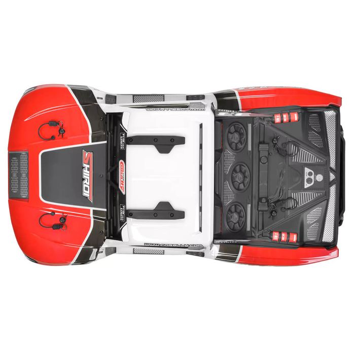 Corally Shiroi XP6 Roller Short Course RC Truck Rolling Chassis - Red