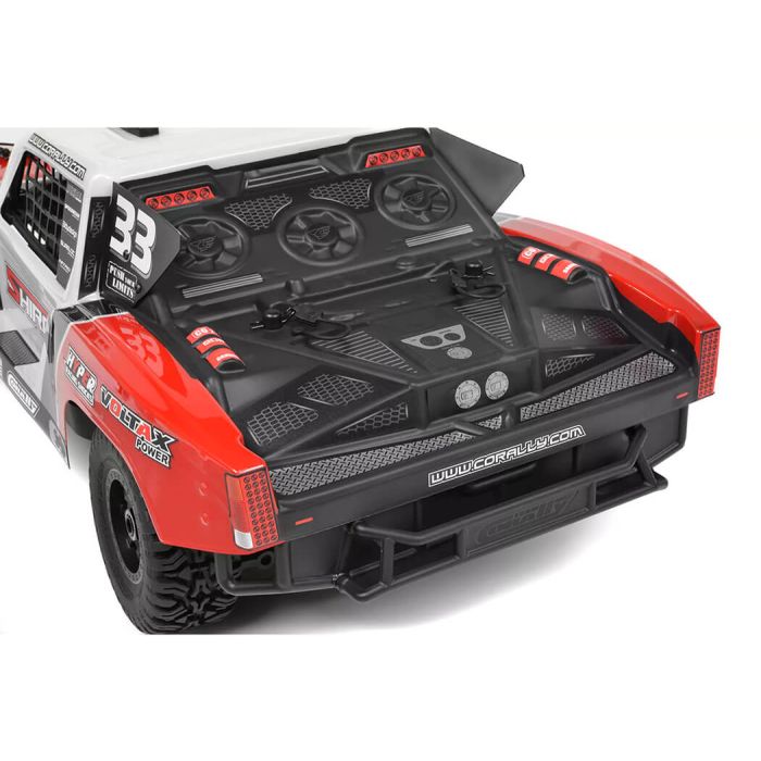 Corally Shiroi XP6 Roller Short Course RC Truck Rolling Chassis - Red