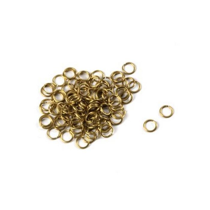 Caldercraft 8mm x 6mm Brass Rigging Rings RC Scale Model Boats & Ships