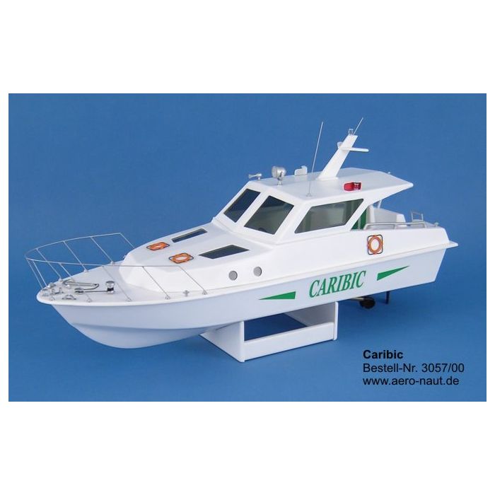 Aero-Naut Caribic Motor Yacht 1:32 Scale RC Boat Kit