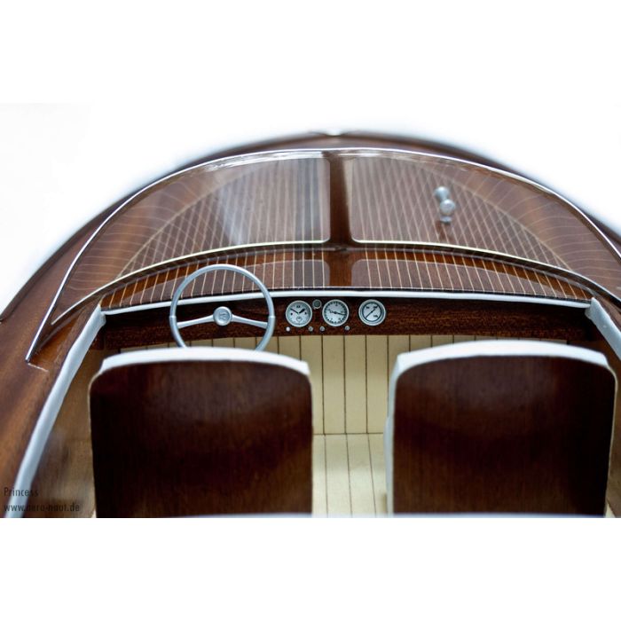 Aero-Naut Princess - Italian Style Mahogany Sports Boat - 1:8 Scale RC Kit
