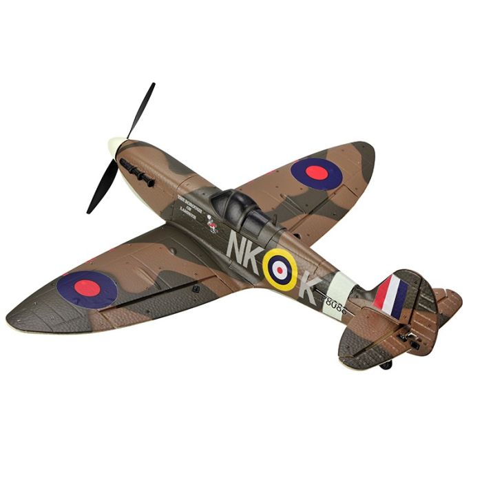 Top RC Hobby Spitfire (NKK) RTF Ready To Fly RC Model Plane (450mm) (Mode 2)