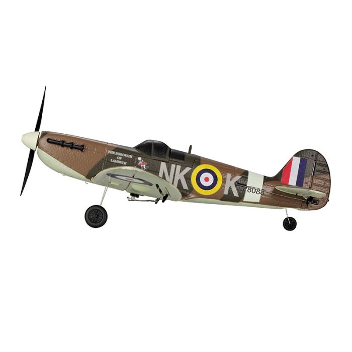 Top RC Hobby Spitfire (NKK) RTF Ready-To-Fly RC Model Plane (450mm) (Mode 1)