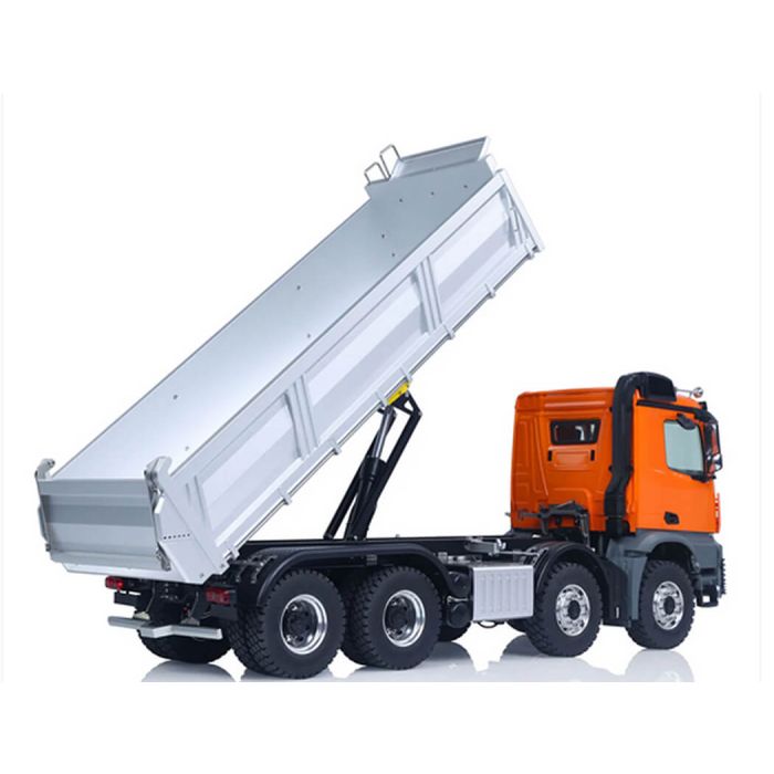 Huina K5701 1/14 Kabolite Dump Metal 8x8 RC Truck 2-Speed Orange