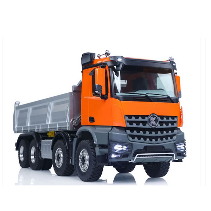 Huina K5701 1/14 Kabolite Dump Metal 8x8 RC Truck 2-Speed Orange