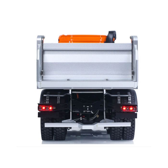 Huina K5701 1/14 Kabolite Dump Metal 8x8 RC Truck 2-Speed Orange
