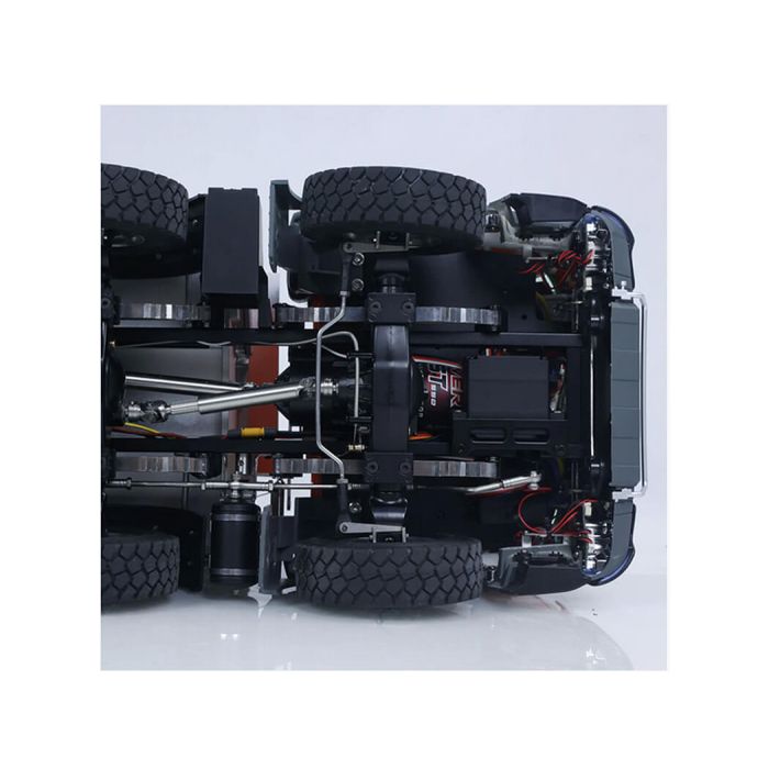 Huina K5701 1/14 Kabolite Dump Metal 8x8 RC Truck 2-Speed Orange