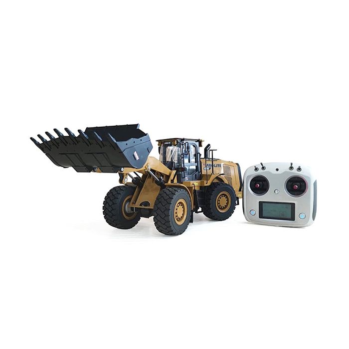 Huina K966 Kabolite Wheeled Loader Digger - All Metal, Hydraulic, Brushless