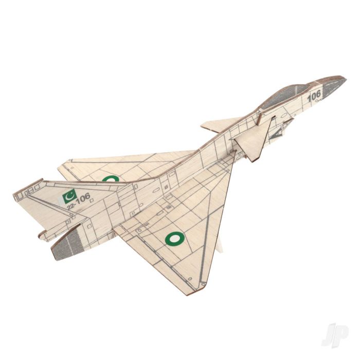 DPR J-10C Vigorus Dragon Balsa Wood Flying Glider Model Kit