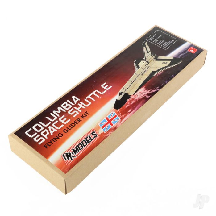 DPR Space Shuttle Balsa Wood Flying Glider Model Kit
