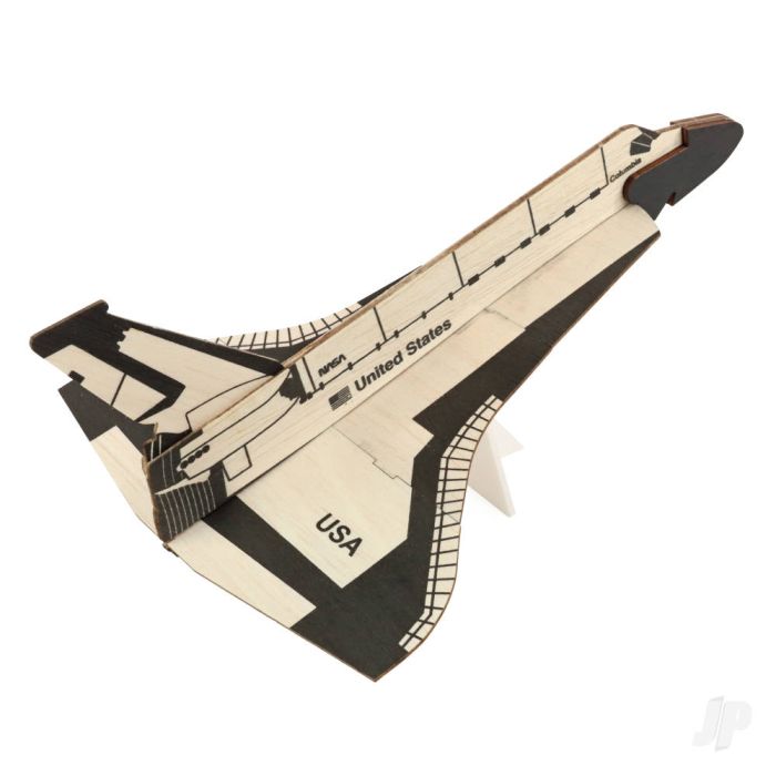 DPR Space Shuttle Balsa Wood Flying Glider Model Kit