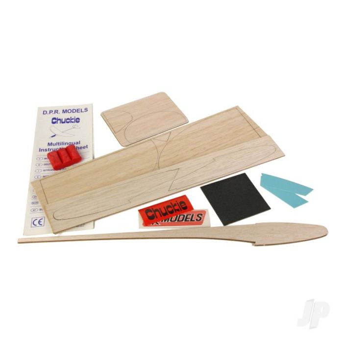 DPR Chuckie Glider Freeflight Balsa Model Aircraft Kit