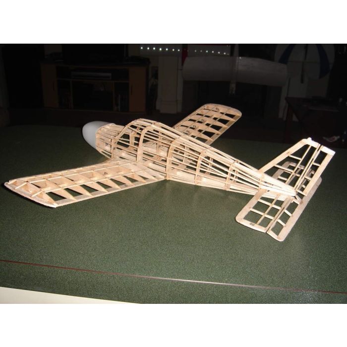Piper Cherokee 140 Flying Model Balsa Aircraft Kit 508mm Wingspan