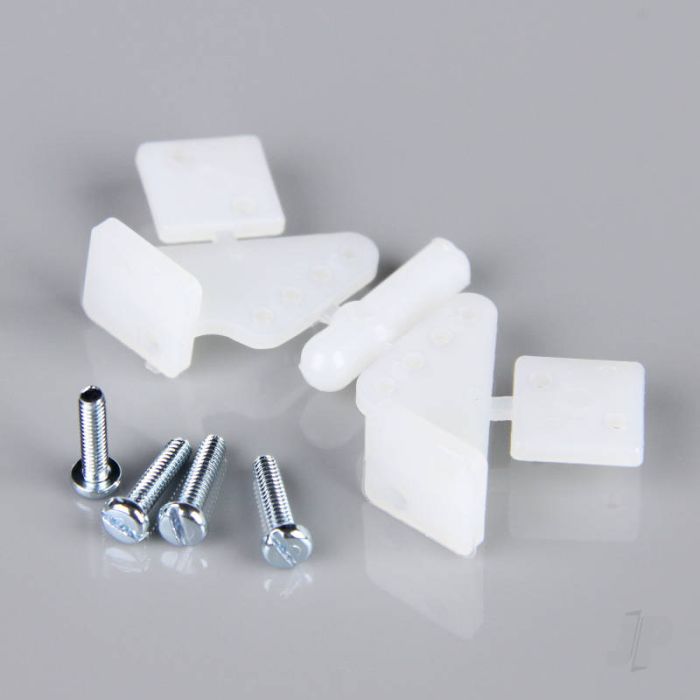 Dubro 1/2 A Mini Micro Control Horns (2 pack) for RC Model Planes