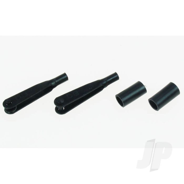 Dubro DB109 2-56 Metal Quick Links Clevis (2pcs) Spring Steel Hardware for RC Model Aircraft
