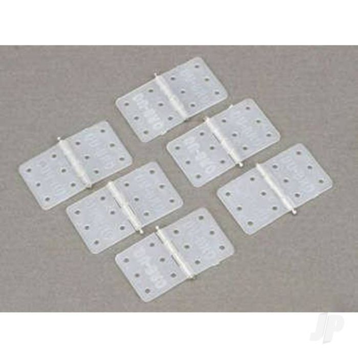Dubro DB116 Standard Nylon Hinge (6 pcs) Hardware for RC Model Aircraft