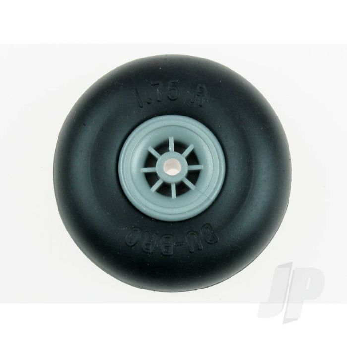 Dubro DB175R 1.75" (45mm) Smooth Low Bounce Wheels (2pcs) For RC Model Aircraft
