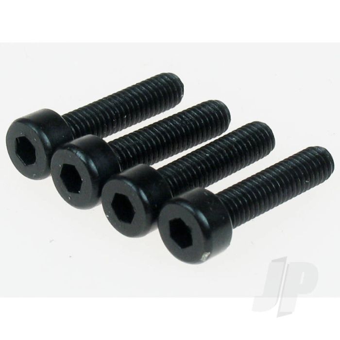 Dubro DB2272 3.5mm x 15mm Sock Head Cap Screws (4pcs) Hardware for RC Model Aircraft