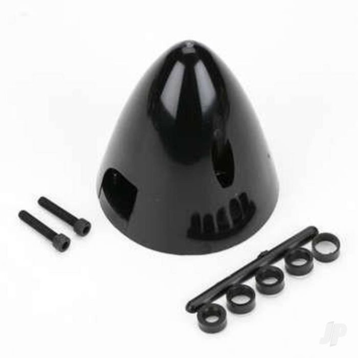 Dubro 1-1/2in Spinner, Black  for RC Model Planes