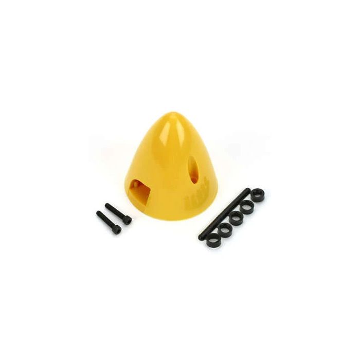 Dubro 1-1/2in Spinner, Yellow  for RC Model Planes