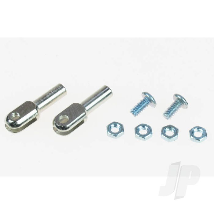 Dubro DB302 4-40 Steel Rod Ends (2pcs) Hardware for RC Model Aircraft