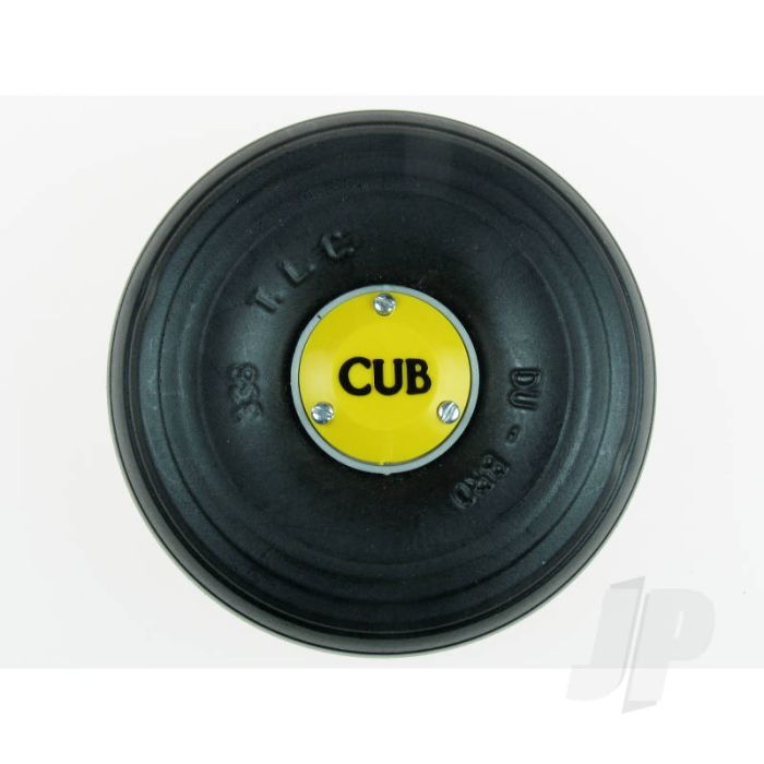 Dubro DB338TLC 3-3/8" (86mm) J3 Piper Cub 1/5 Scale Wheels For RC Model Aircraft