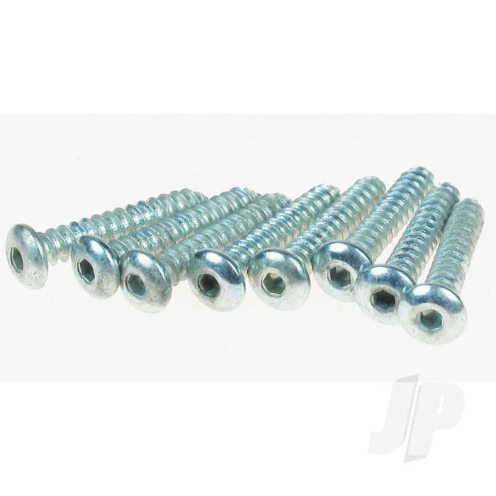 Dubro DB526 2" x 1/2" Button Head Screw (8pcs) Hardware for RC Model Aircraft