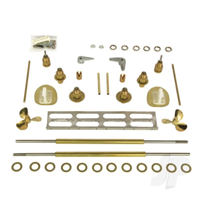 Dumas Trojan Hardware Twin Screw (2335) For Model Boats