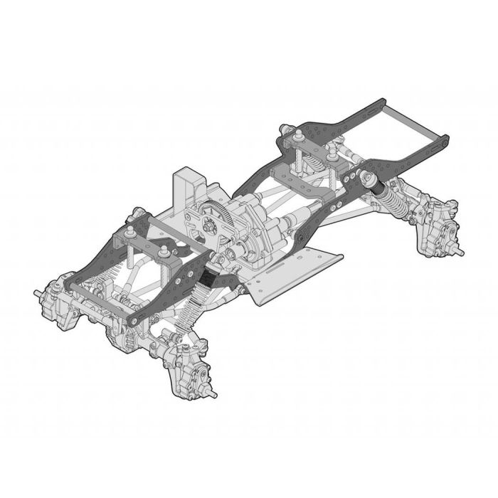 Element RC 1:10 Enduro Comp Fox RC Crawler Truck Builder's Kit