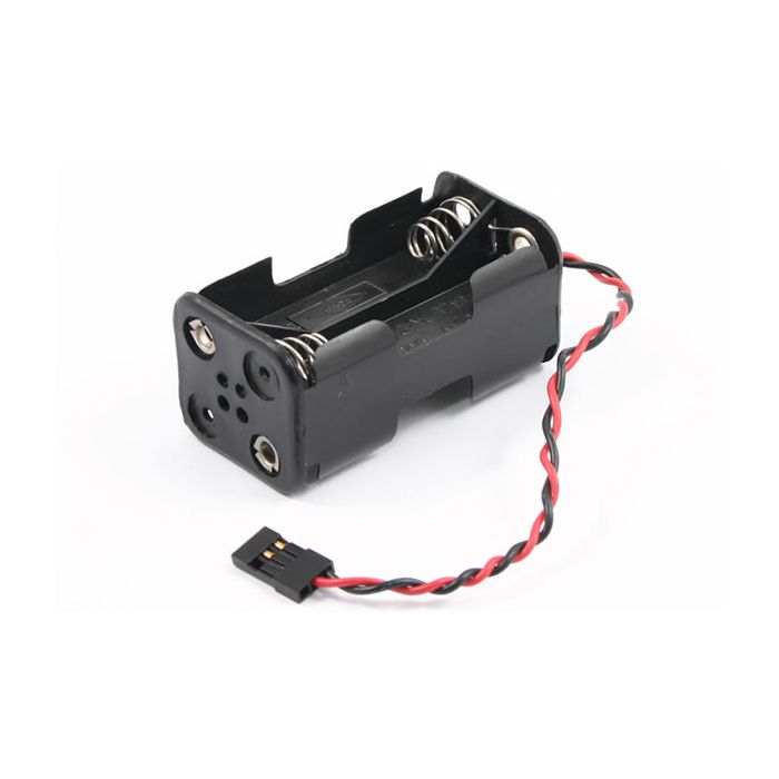 4 AA Receiver Battery Case Box with Futaba Plug for Radio Control Models