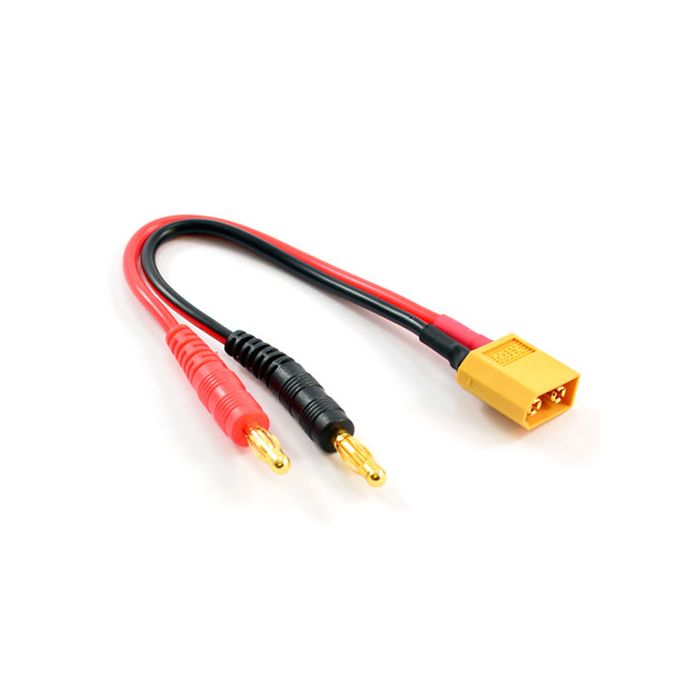 Etronix Banana Plug to XT60 RC Model LiPo Battery Charging Cable