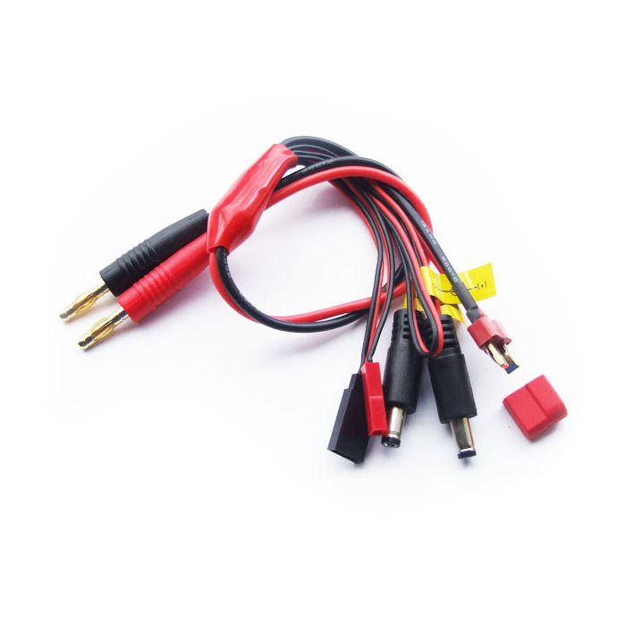 Etronix 4.0mm To Deans/Futaba/Jst/Rx/T X/Extra Wire Pvc Wire