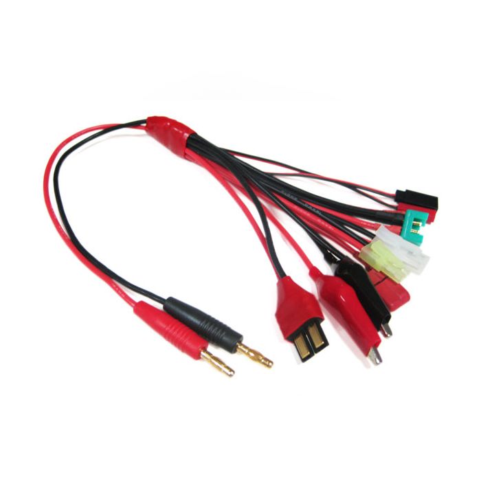 Etronix 4.0mm To Deans/Futaba/Jst/Tami Ya/Micro Tamiya/MPx/Clip/D