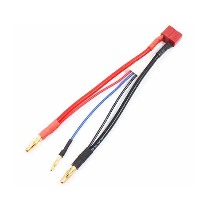 Etronix Balancer Adaptor For Lipo 2S With Deans/4mm/2mm Connector