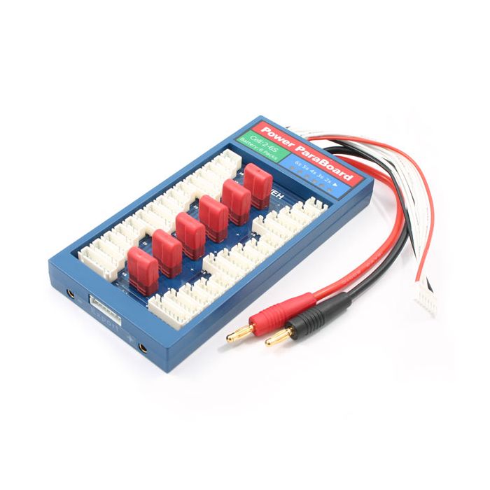 ETRONIX POWER PARABOARD 6PK w/DEANS CONNECTOR & XH BALANCE