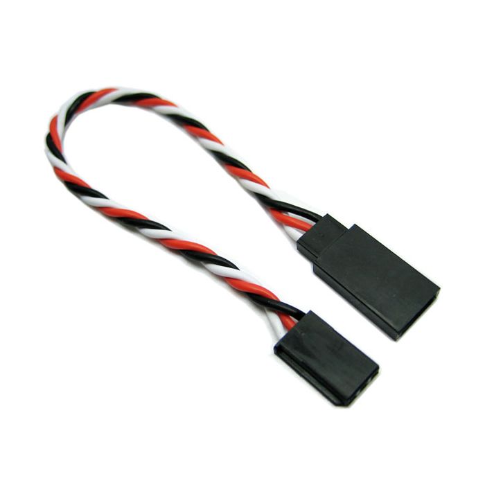 Etronix 7cm 22Awg Futaba Twisted Extension Wire