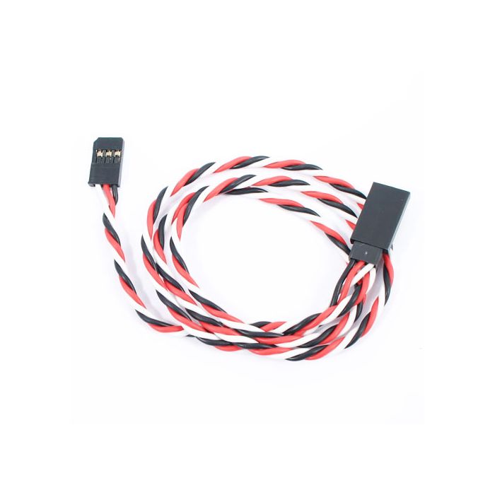 Etronix 60cm 22Awg Futaba Twisted Extension Wire
