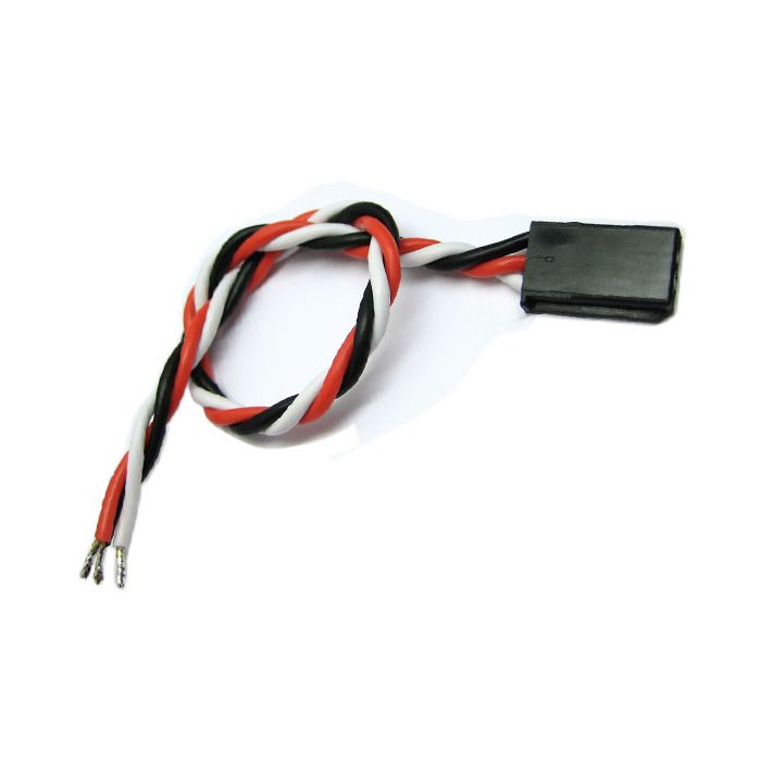 Etronix 15cm 22Awg Futaba Twisted Servo Wire