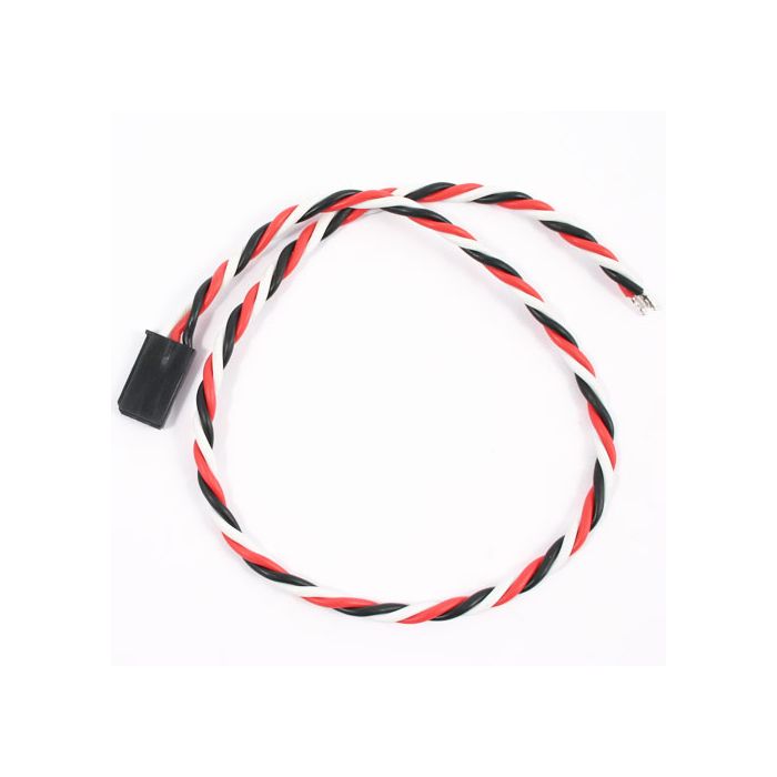 Etronix 30cm 22Awg Futaba Twisted Servo Wire