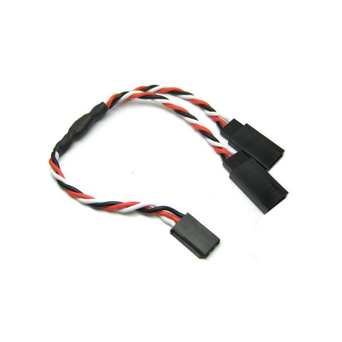 Futaba Twisted Y Extension Cable Lead - High Quality 22AWG Wire