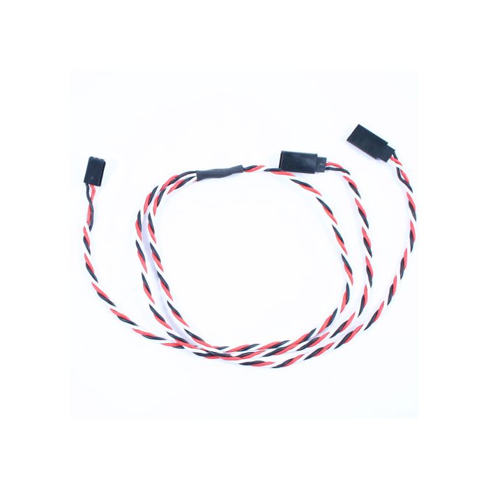 Etronix 60cm 22Awg Futaba Twisted Y Extension Wire